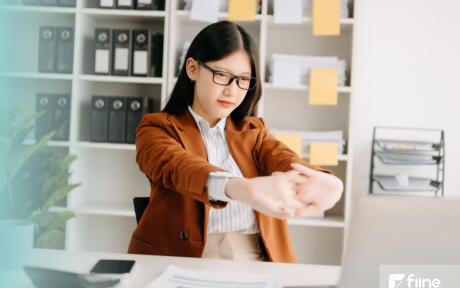 Fiine bắt đầu ngày làm việc mới