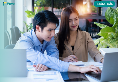 Fiine mời thành viên bằng mã liên kết