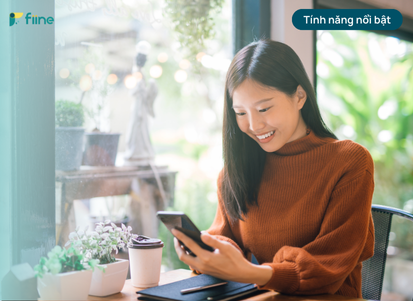 Fiine tạo công việc từ tin nhắn