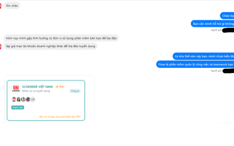 Fiine cảnh báo lừa đảo từ khách hàng
